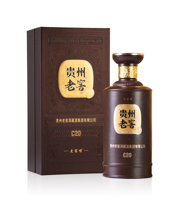 53°贵州老窖情酒·珍藏C20 500ml